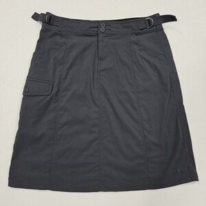 Marmot Riley Womens 6 Gray Cargo Nylon Skirt Hiking Gorpcore Outdoor‎ Z68650